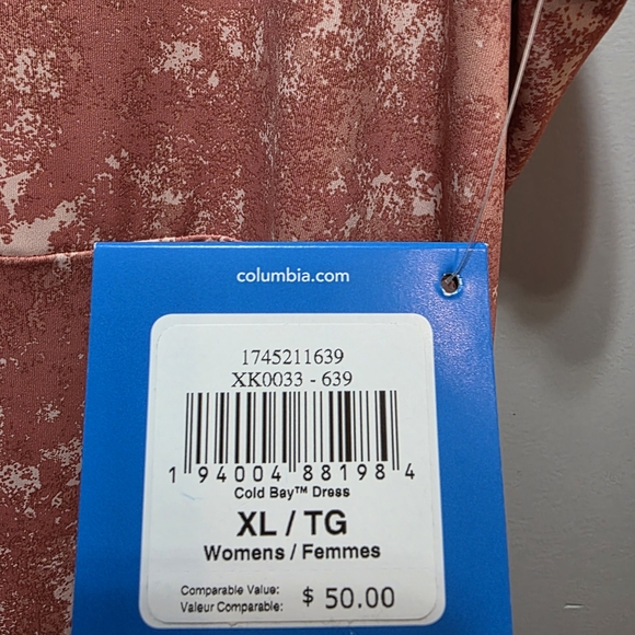 Columbia Cold Bay Dress Omni-Freeze Omni-Wick Size XL NWT! - Picture 6 of 11